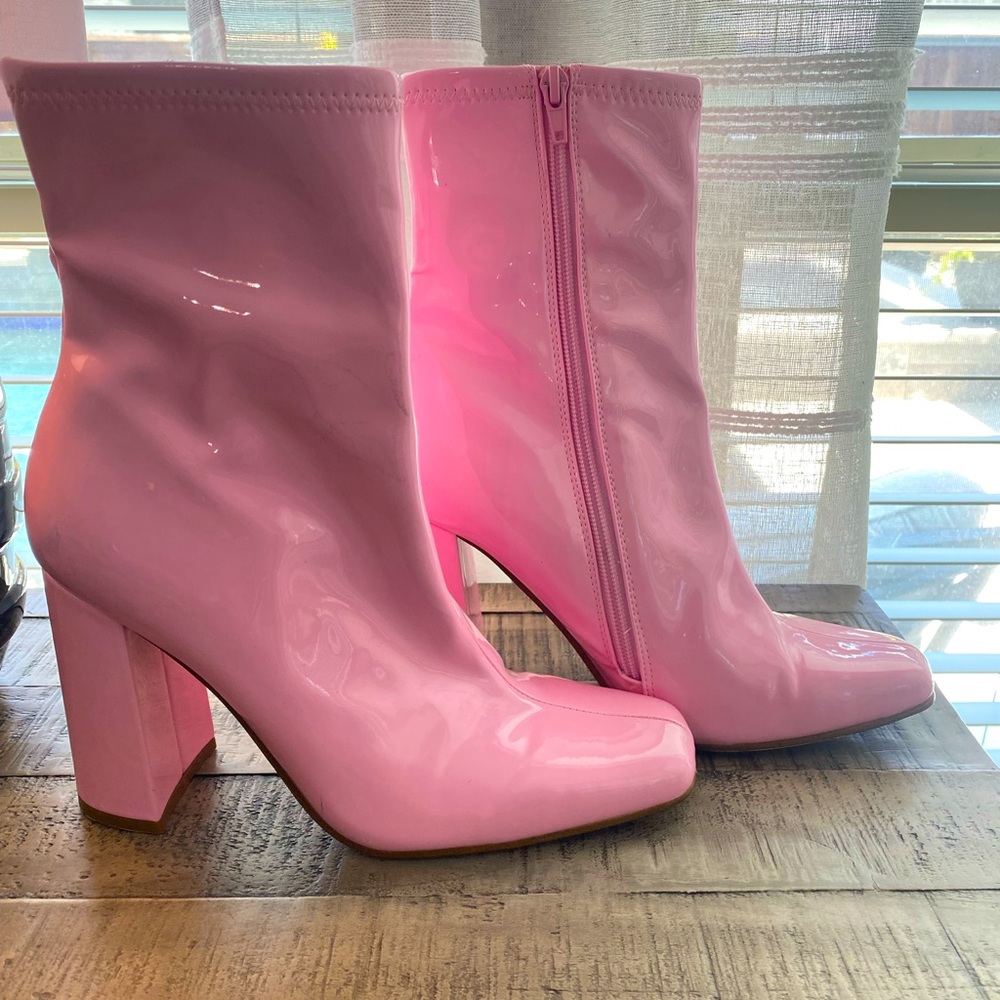 Steve Madden Lynden Patent Boot